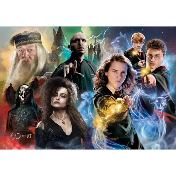 Harry Potter čarobni dvoboj 104-dijelna supercolor slagalica - Clementoni slika 2