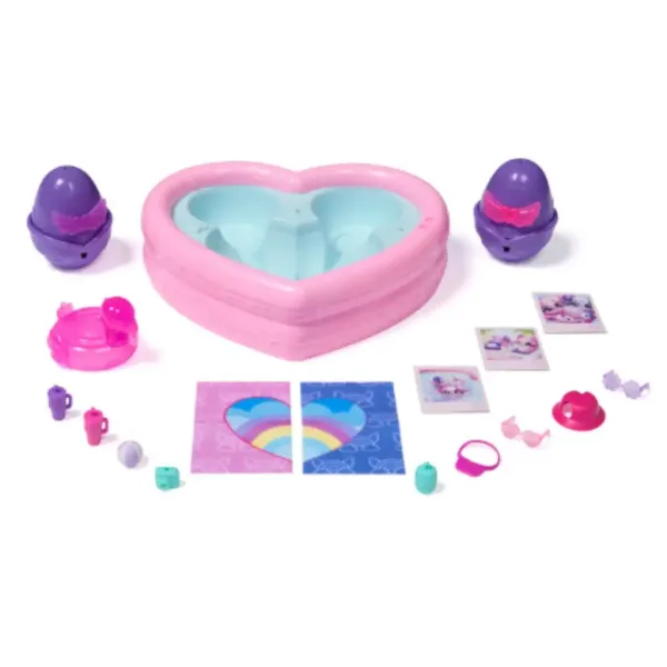 Hatchimals Alive!: Neon Rainbow Pool Party igraći set - Spin Master slika 2
