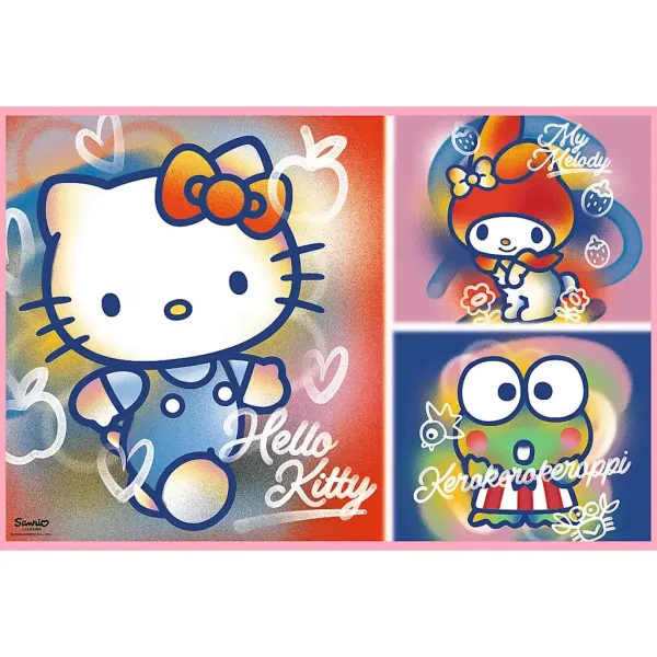 Hello Kitty i prijatelji 2x200 slagalica - Trefl slika 2