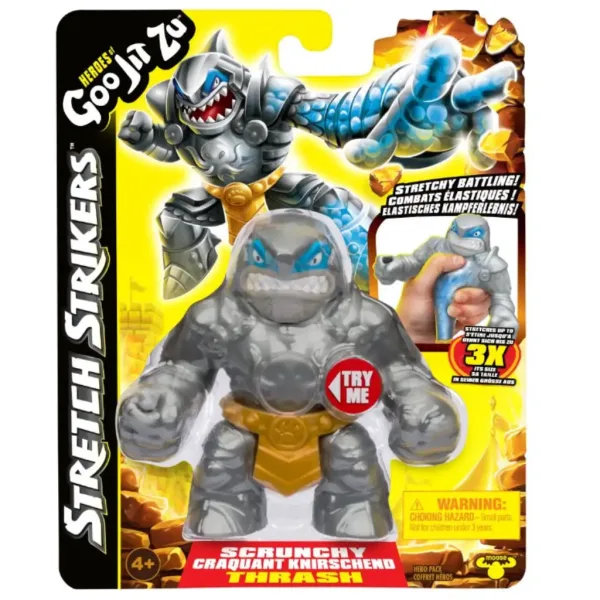 Heroes of Goo Jit Zu: Ratnici stvorenja rastezljiva akcijska figura - Thrash slika 2
