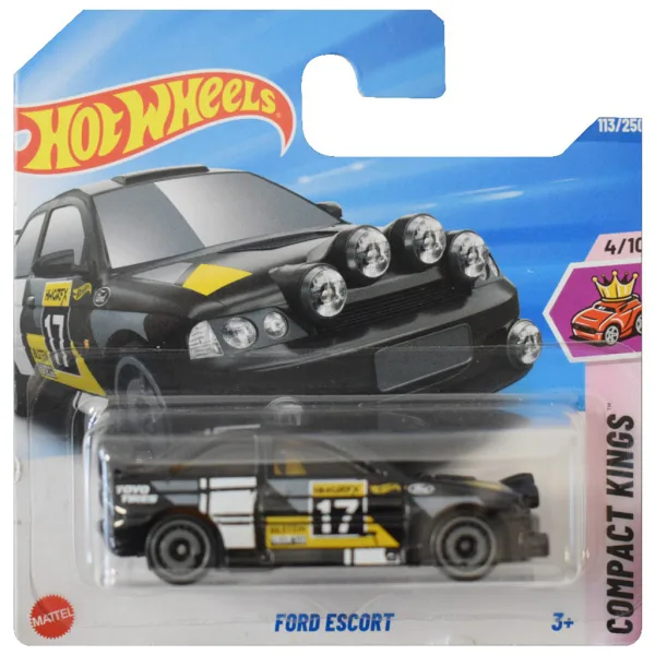 Hot Wheels: Ford Escort autić 1/64 - Mattel slika 1