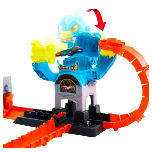 Hot Wheels: Gorilla Slam Attack set za stazu - Mattel slika 3