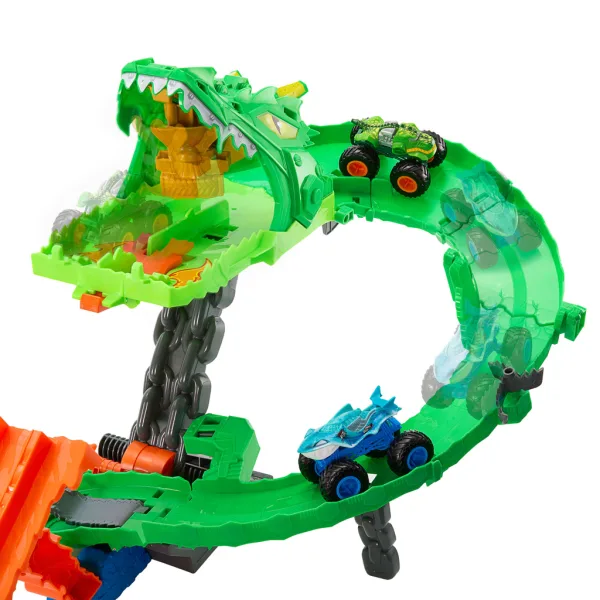 Hot Wheels Monster Trucks: Set staze Zmajeva utrka - Mattel slika 3