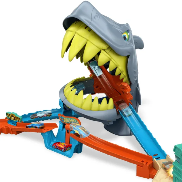 Hot Wheels: Napad morskog psa - set staze s autićem - Mattel slika 2