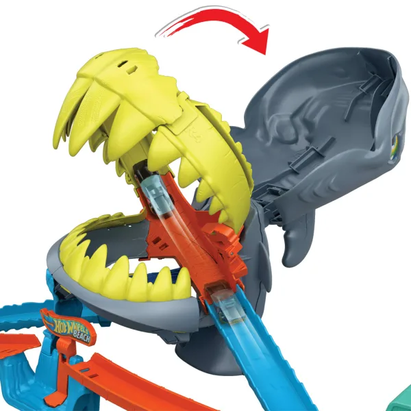 Hot Wheels: Napad morskog psa - set staze s autićem - Mattel slika 4