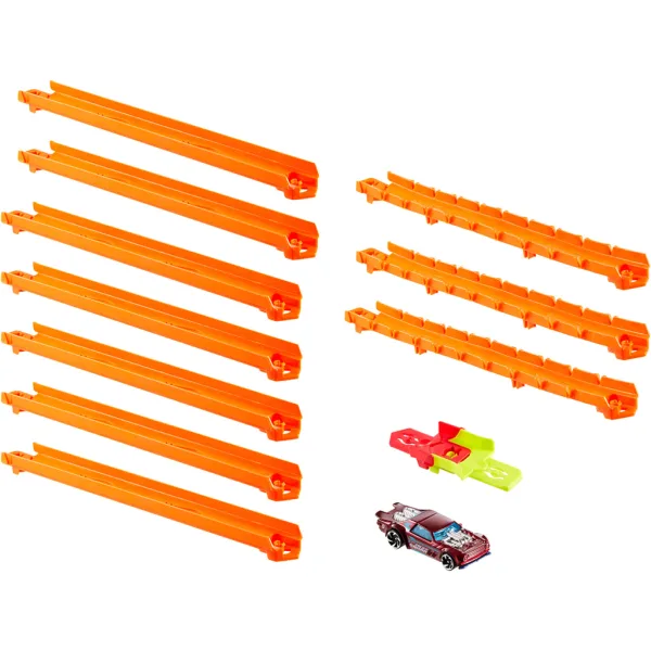 Hot Wheels Stvoritelj staze: Set za ravnu stazu - Mattel slika 2