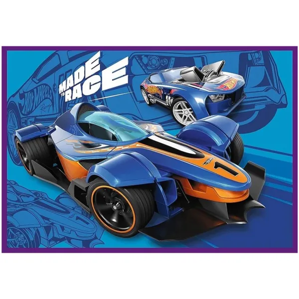 Hot Wheels trkaći automobili - set od 4 slagalice po 250 dijelova - Trefl slika 2