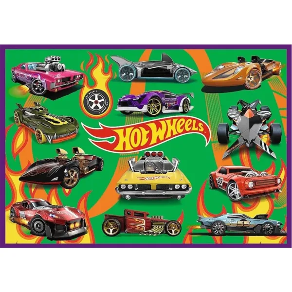 Hot Wheels trkaći automobili - set od 4 slagalice po 250 dijelova - Trefl slika 3