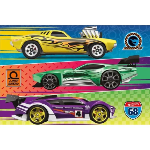 Hot Wheels utrka 60 komada puzzle - Trefl slika 2