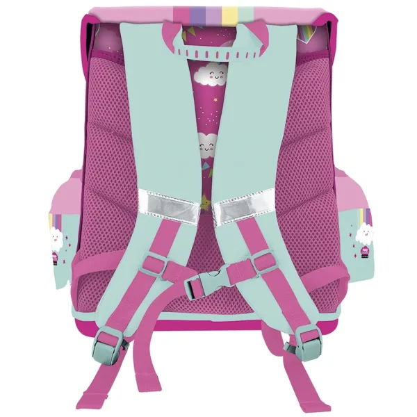 ICO: Lizzysuli Premium Lollipopp Rainbow ergonomska školska torba, ruksak 39x35x24 cm slika 2
