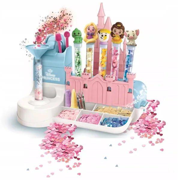 Idea! Disney Princeze studio za izradu pera - kreativni set za igru - Clementoni slika 2
