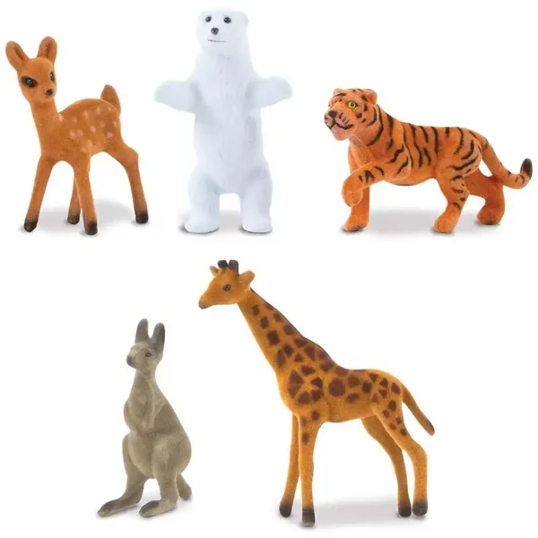 Prostirka za igru Životinjska staništa s figuricama životinja 200x150 cm - Melissa & Doug slika 3
