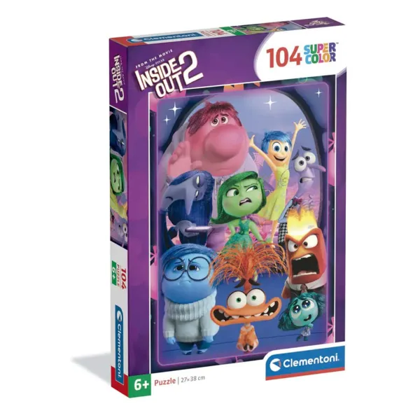 Inside Out 2 Furi likovi 104-dijelni supercolor puzzle - Clementoni slika 1