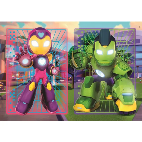 Iron Man i njegovi čudesni prijatelji 2x20 dijelova Supercolor slagalica - Clementoni slika 3