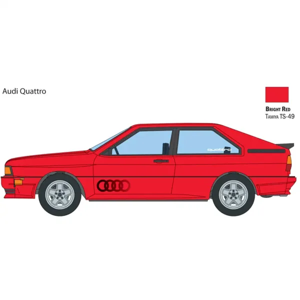 Italeri 1/24 Audi Quattro maketa automobila slika 3