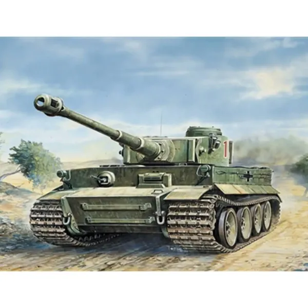 Italeri: 1/35 Pz.Kpfw. VI Tigar tenk maketa slika 7