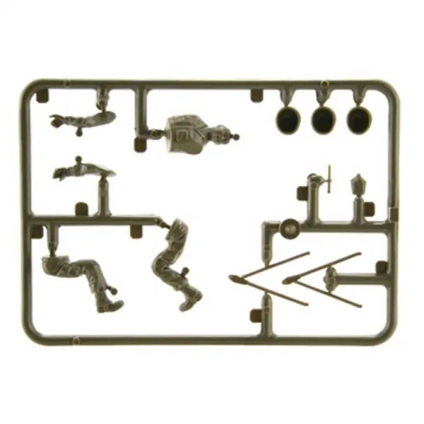 Italeri 1/35 Willys MB vojni Jeep s prikolicom maketa vozila slika 4