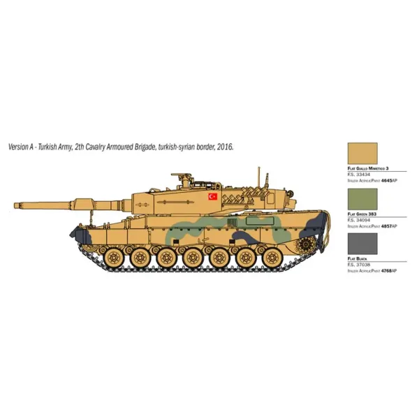 Italeri 1/35 maketa tenka Leopard 2A4 slika 3