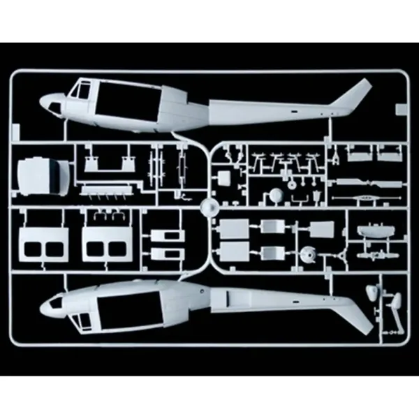 Italeri 1/48 AB 212 / UH-1N helikopterski model slika 4