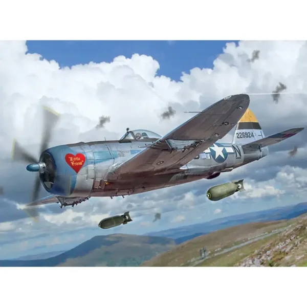 Italeri 1/48 P-47D Thunderbolt maketa zrakoplova slika 9