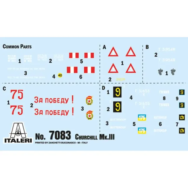 Italeri 1/72 Churchill Mk. III tenk maketa slika 2