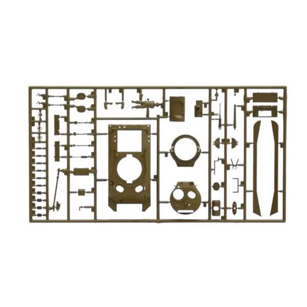 Italeri 1/72 M4A1 Sherman tenk maketa slika 3