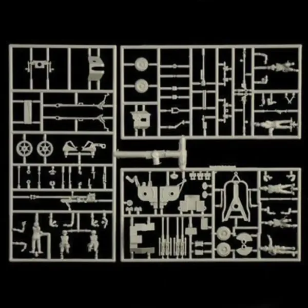 Italeri 1/72 Njemački set topova maketa artiljerijskog oružja slika 2