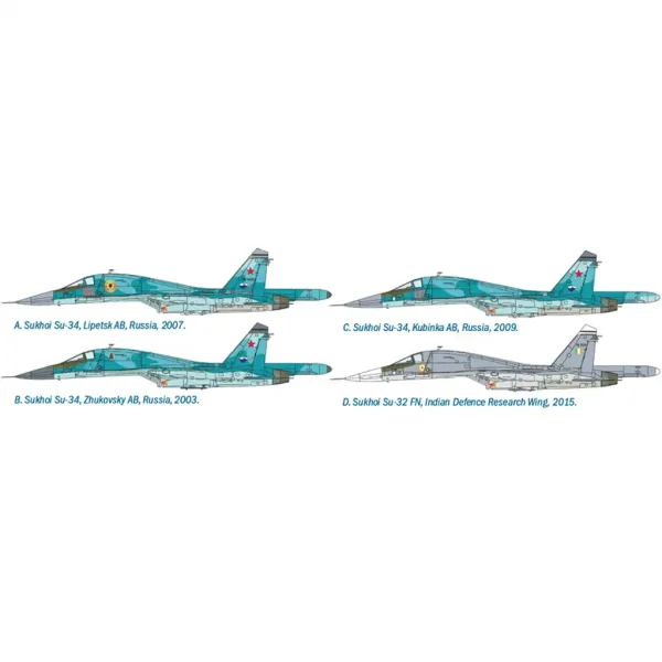Italeri 1/72 Sukhoi Su-34/Su-32 FN lovac-bombarder maketa zrakoplova slika 3