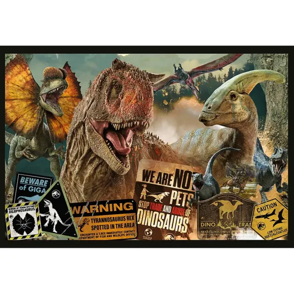 Jurassic World 2x200 komada puzzle - Trefl slika 2