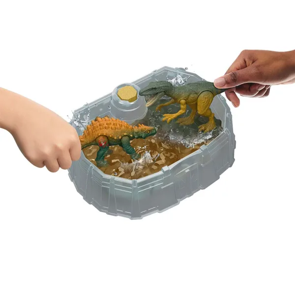 Jurassic World: Dino Reveal Battle Pack paket s 2 dinosaura - Mattel slika 2