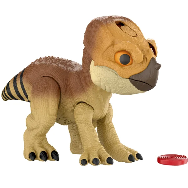 Jurassic World: Ponovno rađanje - Interaktivna figura dinosaura Aquilops Dolores - Mattel slika 2