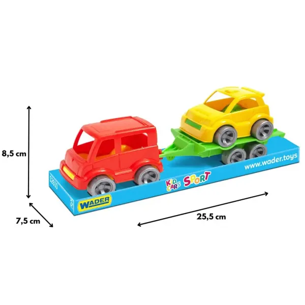 Kid Cars autići s prikolicom - Wader slika 4