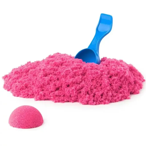 Kinetic Sand: Kutija za sladoled s ružičastim pijeskom za modeliranje - Spin Master slika 2