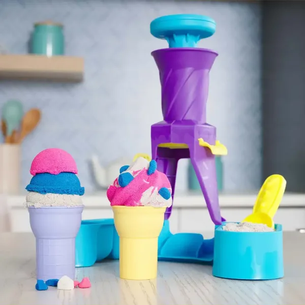 Kinetic Sand: Set za izradu sladoleda od kinetičkog pijeska 396g - Spin Master slika 4