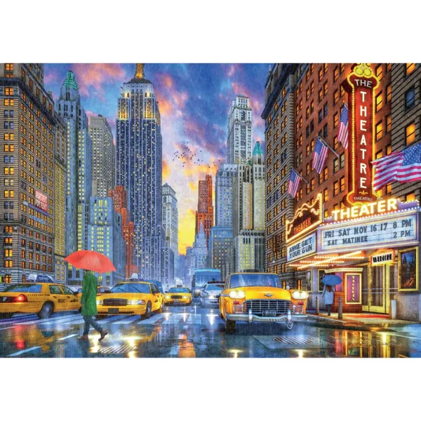 Kišni Manhattan — puzzle od 2000 komada HQC - Clementoni slika 2