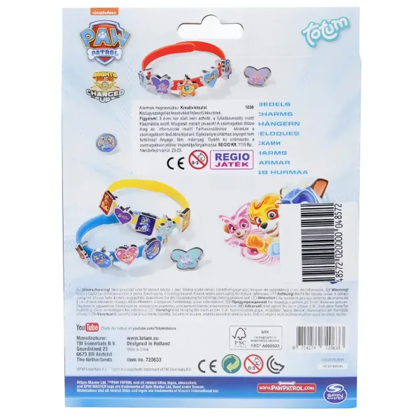 Kreativni set za izradu narukvica Paw Patrol slika 3