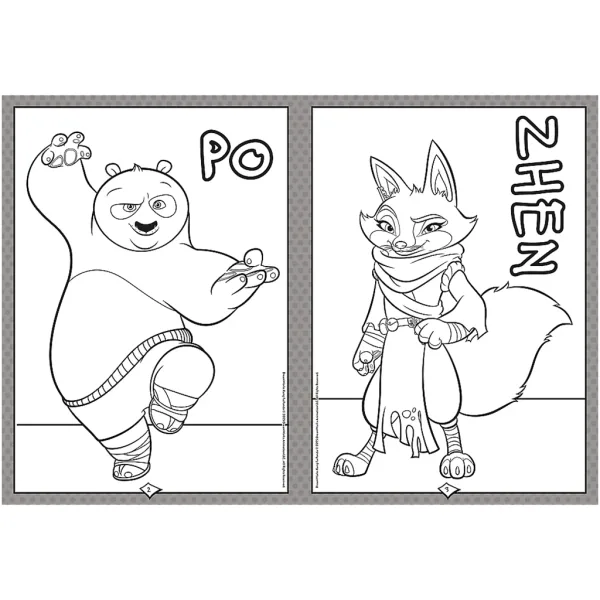 Kung Fu Panda bojanka - Trefl slika 2