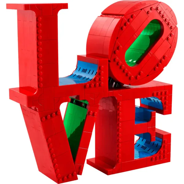LEGO® ART: LOVE dekorativni natpis (31214) slika 2