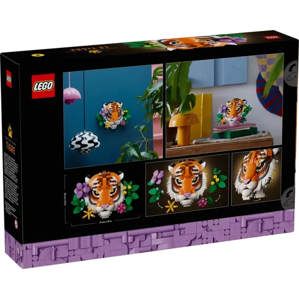 LEGO® Art: Kolekcija faune – Tigar (31217) slika 2