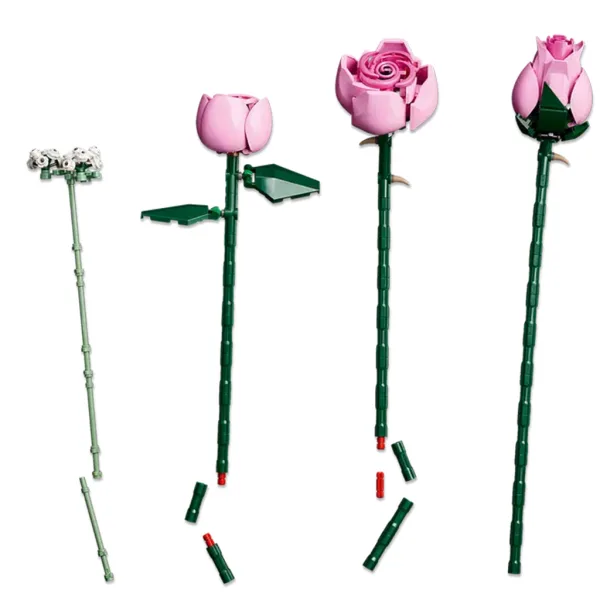 LEGO® Botanicals: Buket ružičastih ruža (10374) slika 5