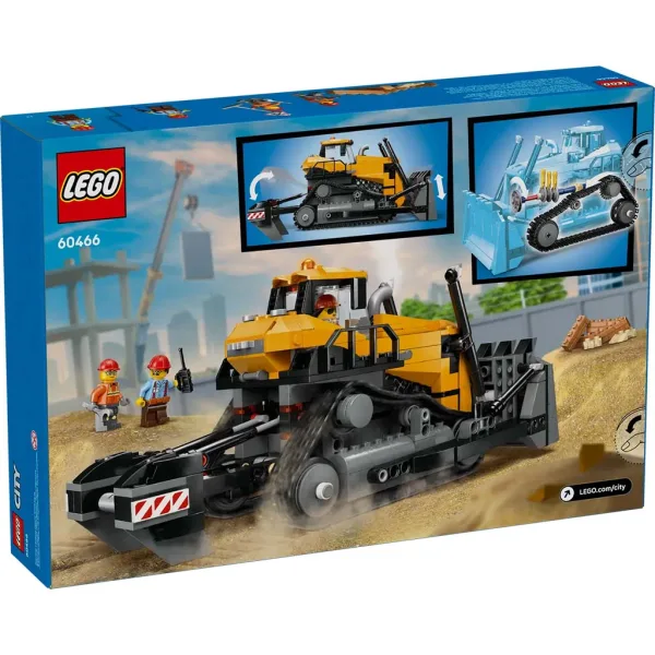 LEGO® City: Žuti buldožer (60466) slika 2