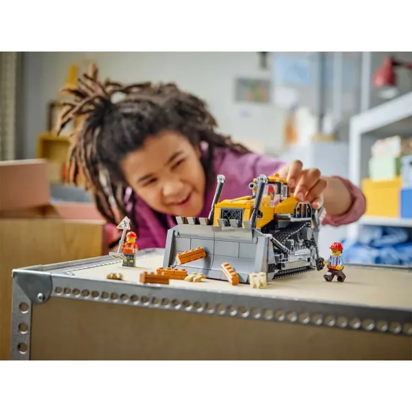 LEGO® City: Žuti buldožer (60466) slika 6