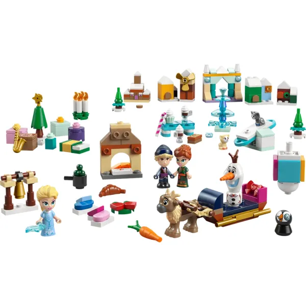 LEGO® Disney: Snježno kraljevstvo Adventski kalendar 2025 (43273) slika 4