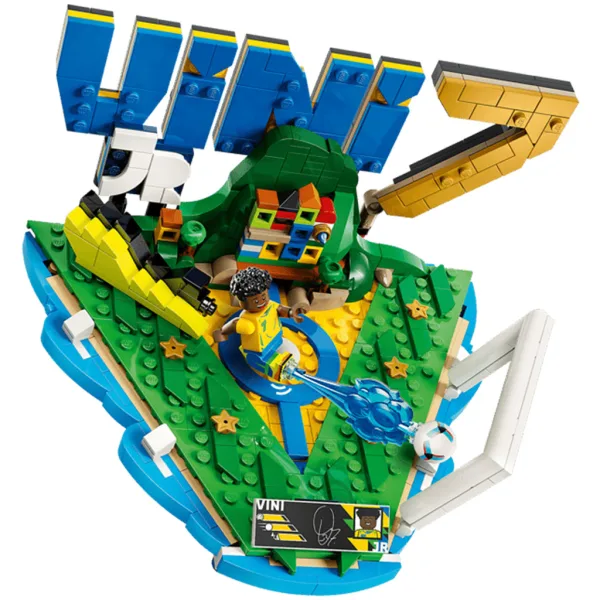 LEGO® Editions: Vini Jr. – Najbolji nogometni trenuci (43027) slika 4