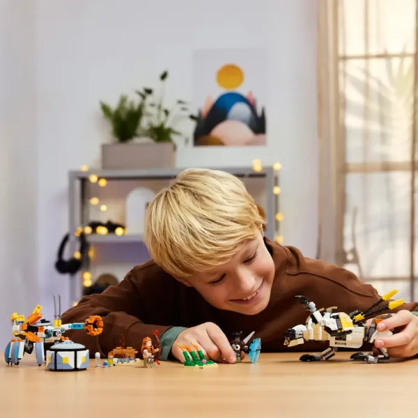 LEGO® Horizon™ Adventures: Aloy i Varl protiv oklopnog vozila i pilozuba (77037) slika 5
