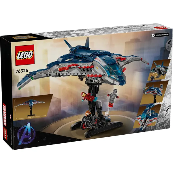 LEGO® Marvel: Osvetnici: Doba Ultrona Quinjet (76325) slika 6