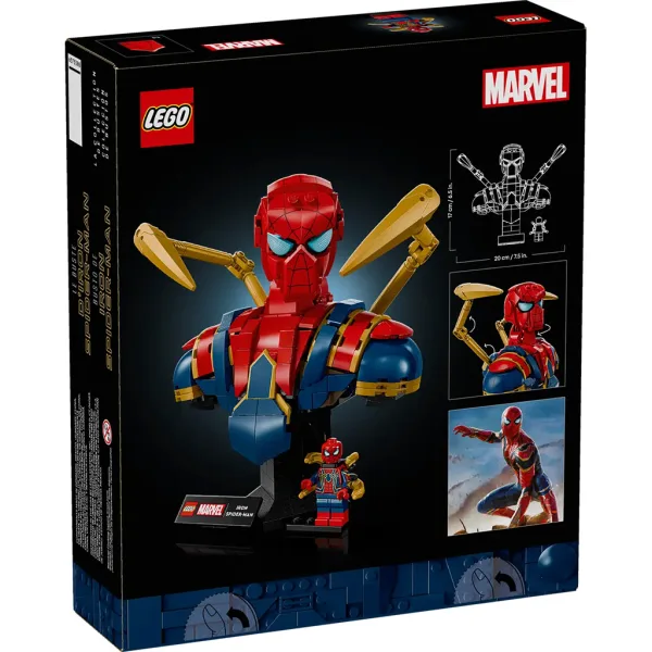 LEGO® Marvel: Poprsje Iron Spider-Mana (76326) slika 5