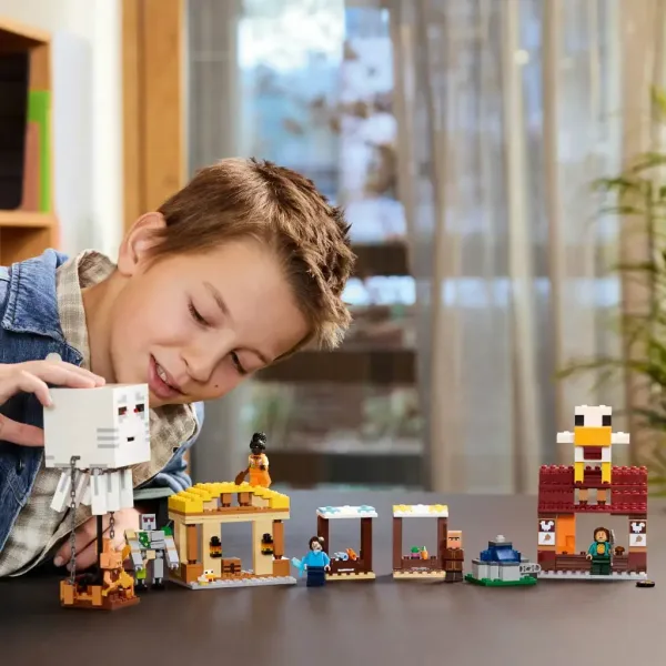LEGO® Minecraft: Napad duhova zračnog broda i sela (21273) slika 4