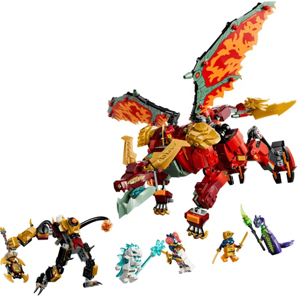 LEGO® Ninjago: Wyldfyreov transformirajući robotski zmaj (71868) slika 2