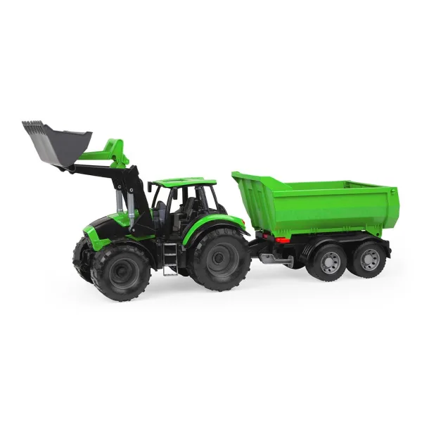 LENA: Worxx Deutz-Fahr Agrotron 7250 TTV traktor s prikolicom u kutiji 74 cm slika 2